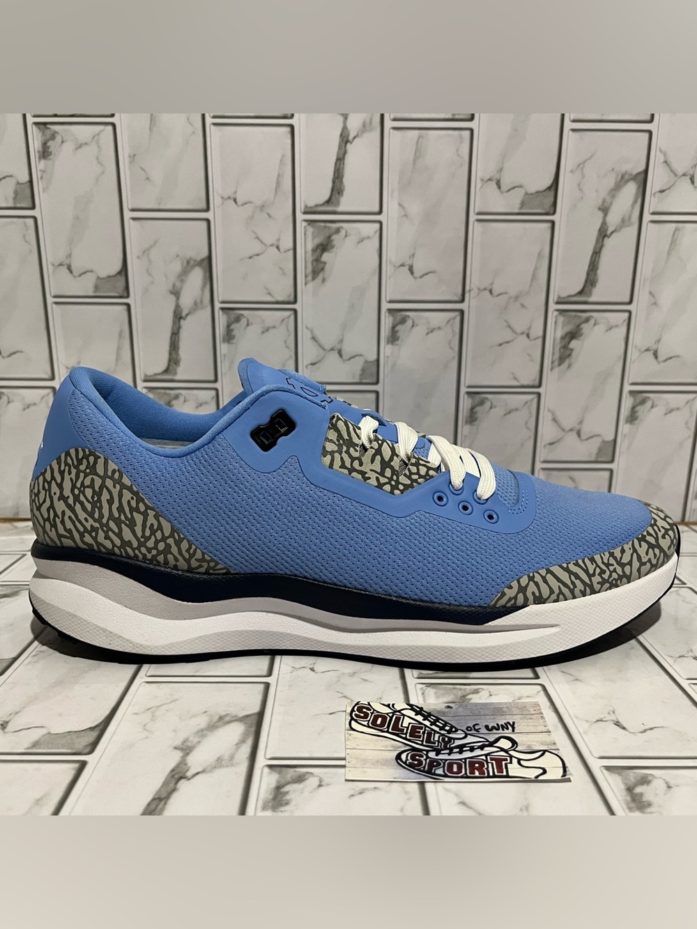 New Nike Air Jordan Racer 89 PE Player Exclusive Training Shoes UNC Tarheels Men - Picture 7 of 14